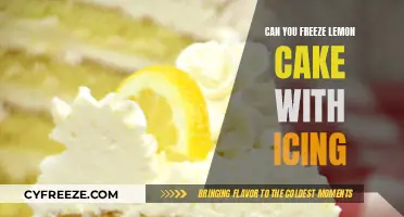 Preserving Perfection: Can You Freeze Lemon Cake with Icing?