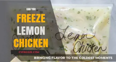 Delicious Lemon Chicken: Freezing Tips for Perfect Preservation