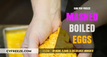 Freezing Mashed Boiled Eggs: Tips, Tricks, and Storage Solutions