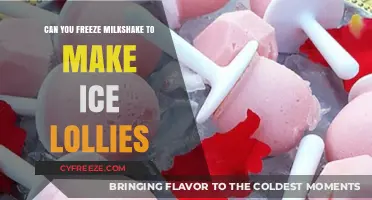 Chill Treats: Transforming Milkshakes into Ice Lollies