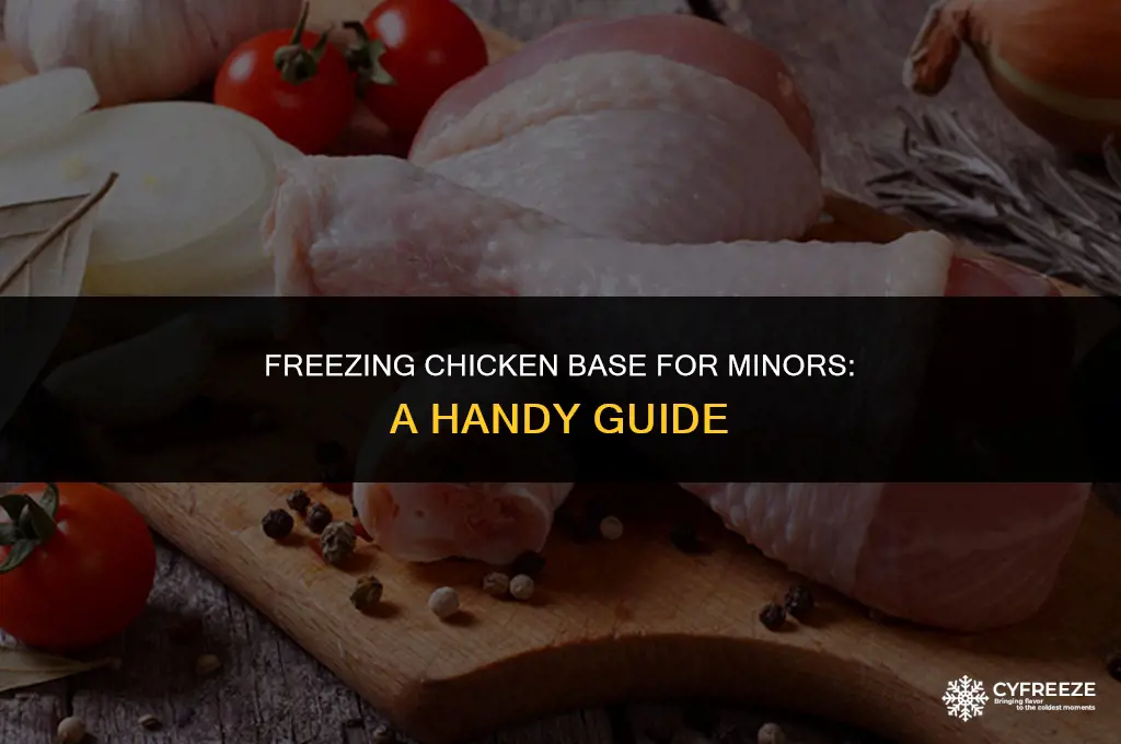 can you freeze minor