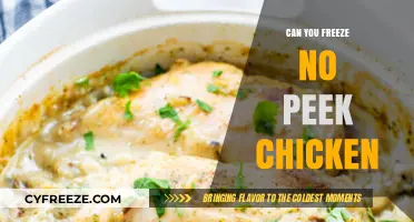 No Peek Chicken: Freezing Tips for Easy Meal Prep