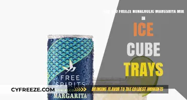 Chill Your Non-Alcoholic Margarita Mix: A Guide to Freezing Perfection