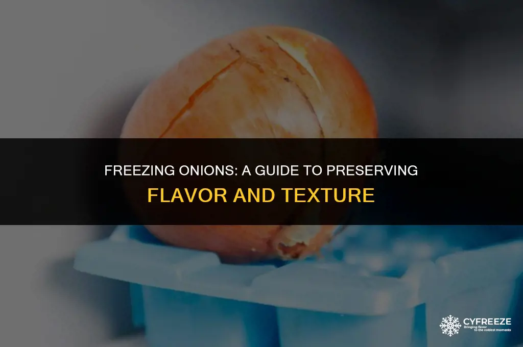 can you freeze onions will if they still taste good