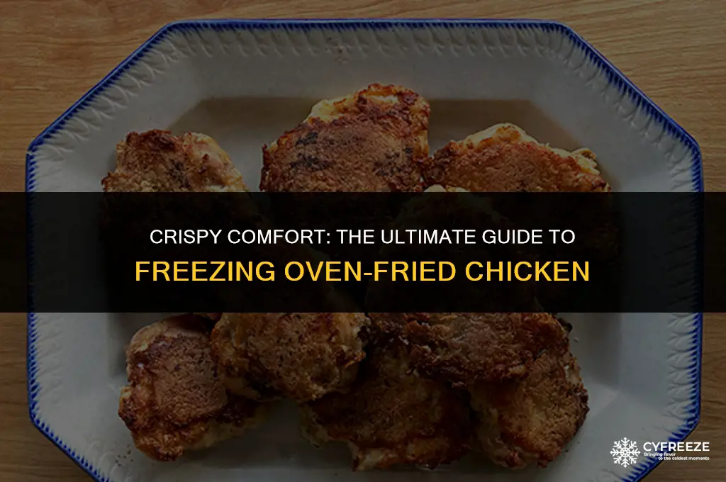 can you freeze oven fried chicken