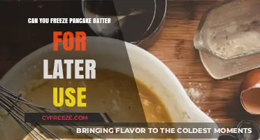 Freeze Pancake Batter: A Time-Saving Breakfast Hack for Busy Mornings
