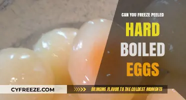Freezing Peeled Hard-Boiled Eggs: A Time-Saving Kitchen Hack