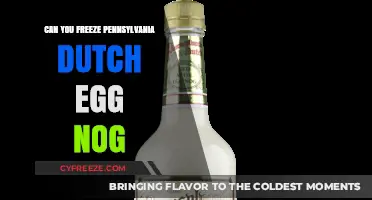 Freezing Pennsylvania Dutch Egg Nog: Tips and Tricks for Preservation