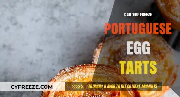 Freezing Portuguese Egg Tarts: A Handy Guide for Freshness and Flavor