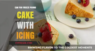 Delicious Preservation: Freezing Pound Cake with Icing