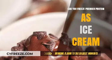 Transforming Premier Protein into Creamy, Healthy Ice Cream Treats