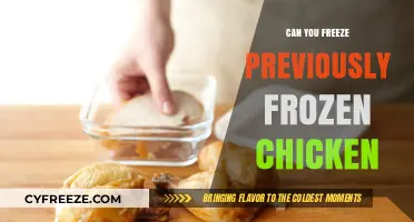 Reviving Frozen Chicken: A Guide to Safe Re-Freezing Practices