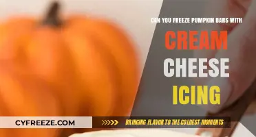 Delicious Pumpkin Bars: Perfect for Freezing with Cream Cheese Icing