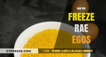 Freezing Rae Eggs: A Comprehensive Guide to Preservation and Storage