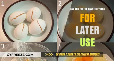 Freezing Raw Egg Yolks: A Handy Guide for Later Use