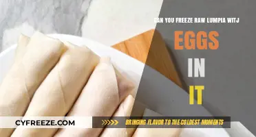 Freezing Raw Lumpia with Eggs: Tips and Best Practices
