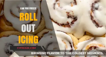 Sweet Success: Mastering the Art of Freezing Roll-Out Icing