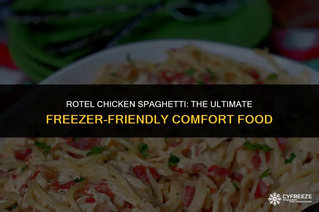 can you freeze rotel chicken spaghetti