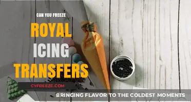 Mastering the Art of Freezing Royal Icing Transfers