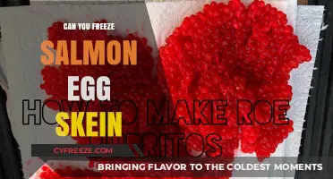 Freezing Salmon Egg Skein: Tips for Preserving Freshness and Flavor