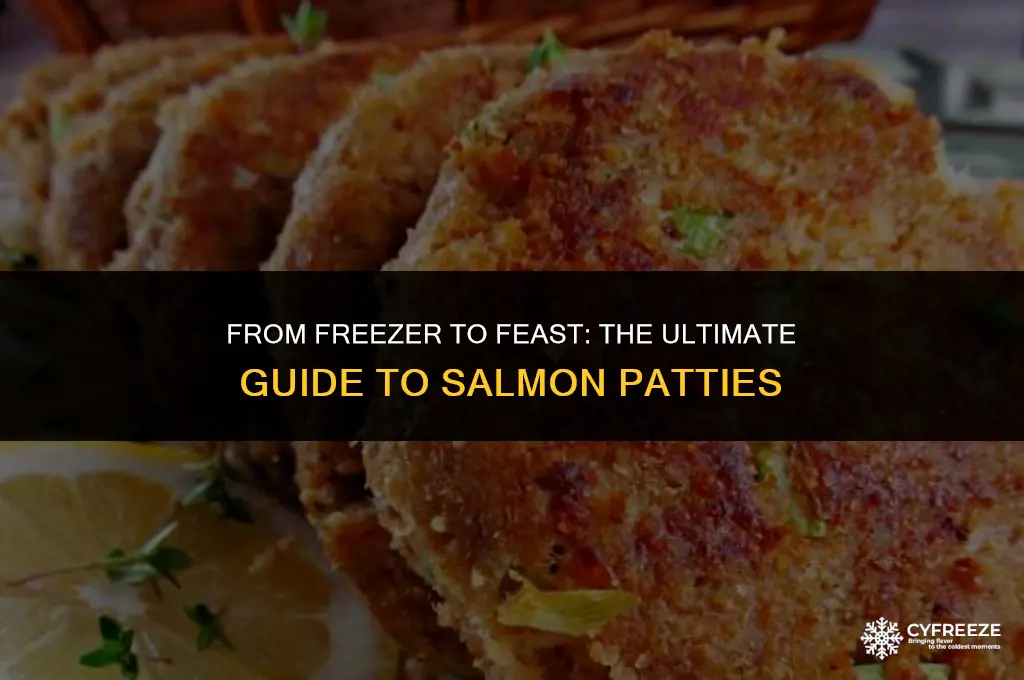 can you freeze salmon patties make