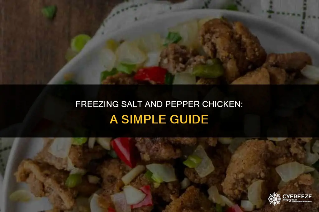 can you freeze salt and pepper chicken