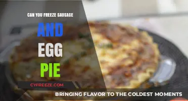 Freezing Sausage and Egg Pie: Tips for Perfect Preservation and Reheating