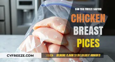 Savor the Flavor: Freezing Sautéed Chicken Breast Pieces for Later