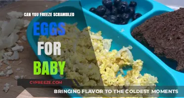 Freezing Scrambled Eggs for Baby: A Safe and Convenient Option?