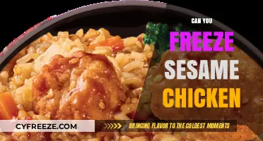 Sesame Chicken Storage: Freezing Tips for Optimal Freshness