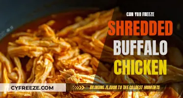 Shredded Buffalo Chicken: Freezing Tips for Spicy Convenience