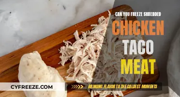 Taco Tuesday Hack: Freezing Shredded Chicken Taco Meat for Later