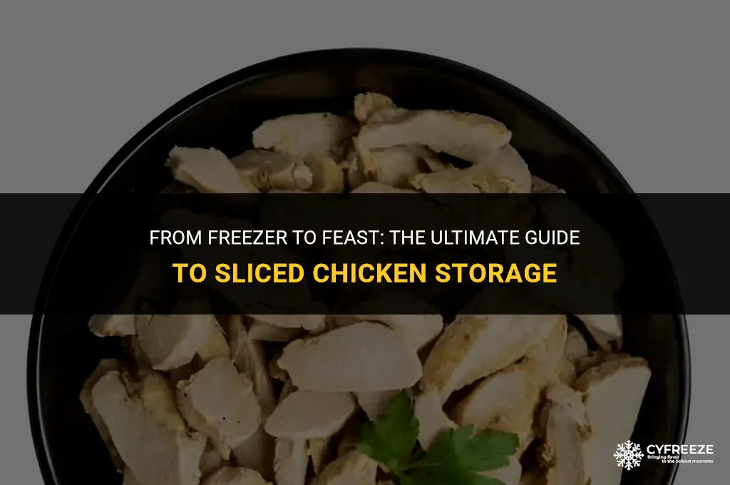 can you freeze sliced chicken