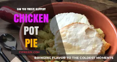 Mastering the Art of Freezing Slippery Chicken Pot Pie