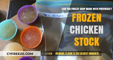 Reviving Flavors: Freezing Soup Made with Previously Frozen Chicken Stock