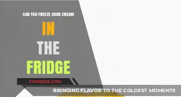 Sour Cream Storage: A Guide to Freezing and Refrigerating
