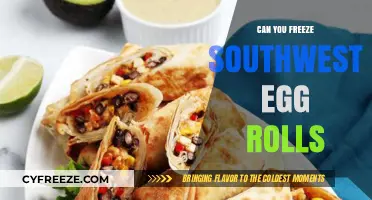 Freezing Southwest Egg Rolls: Tips for Preserving Crispy Perfection