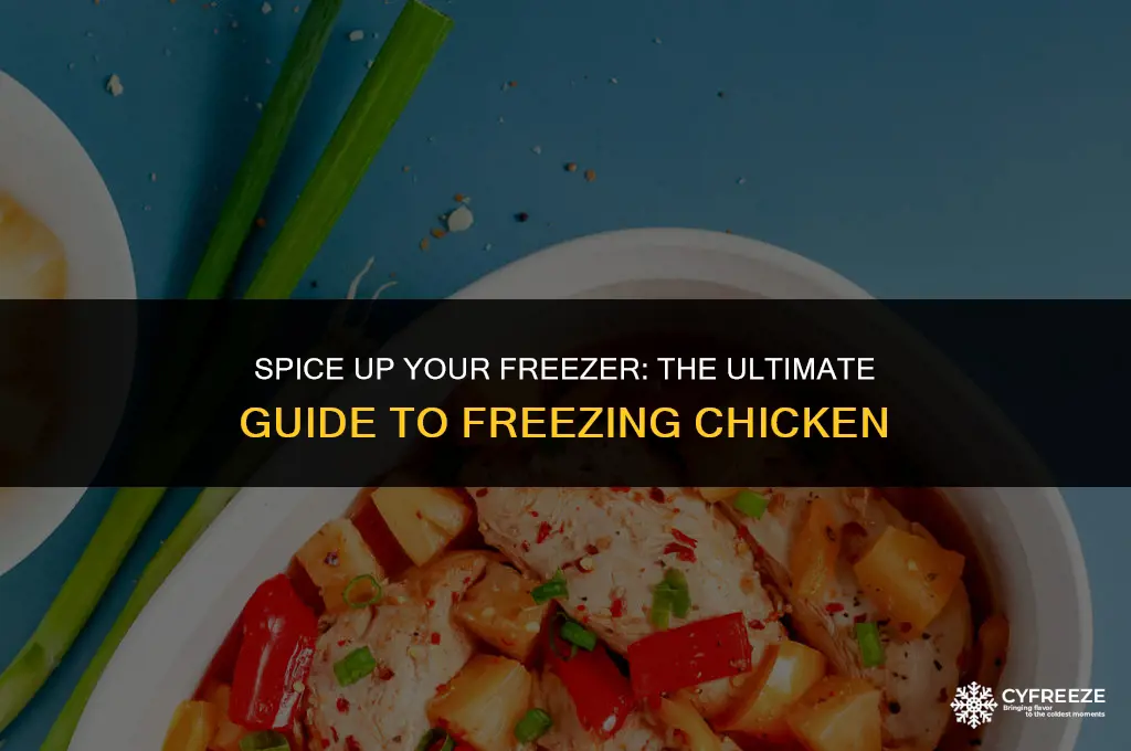 can you freeze spice chicken