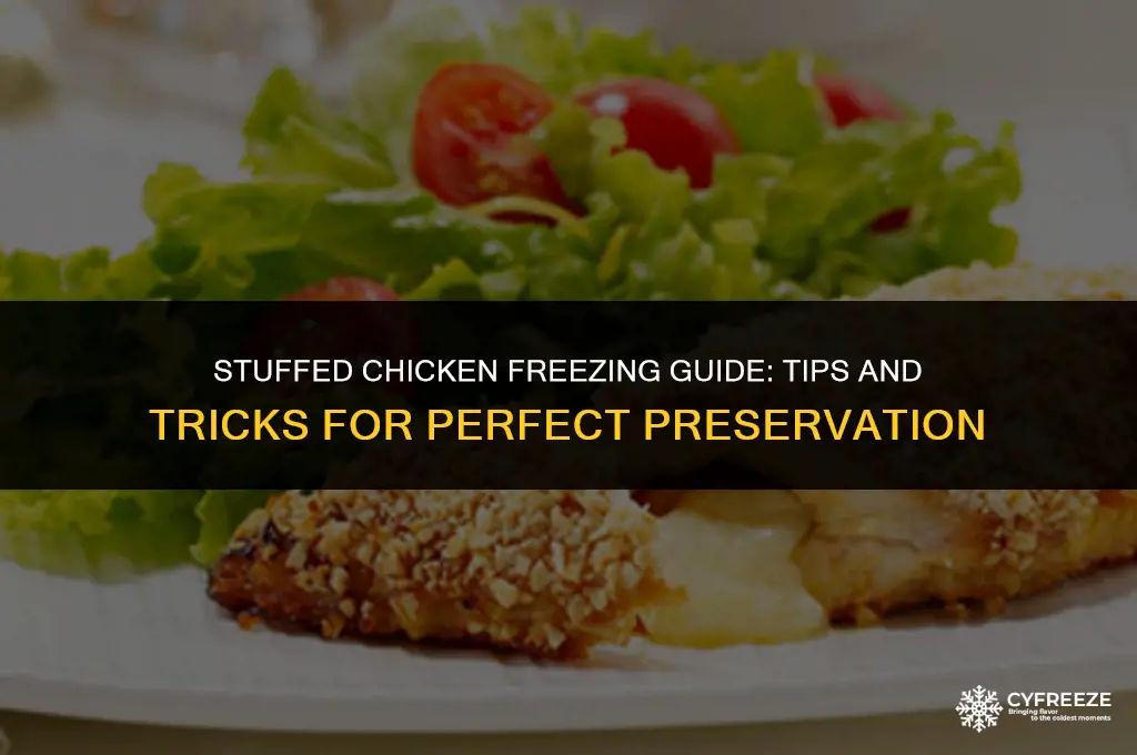 can you freeze stuffed chicken