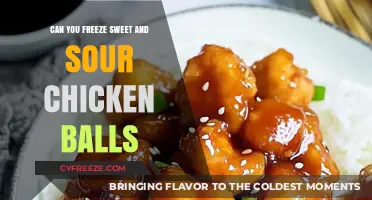 Sweet and Sour Chicken Balls: A Guide to Freezing and Reheating