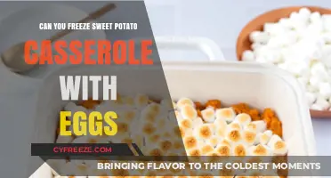 Freezing Sweet Potato Casserole with Eggs: Tips and Tricks