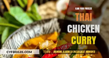 Exploring the Freezer-Friendly Nature of Thai Chicken Curry