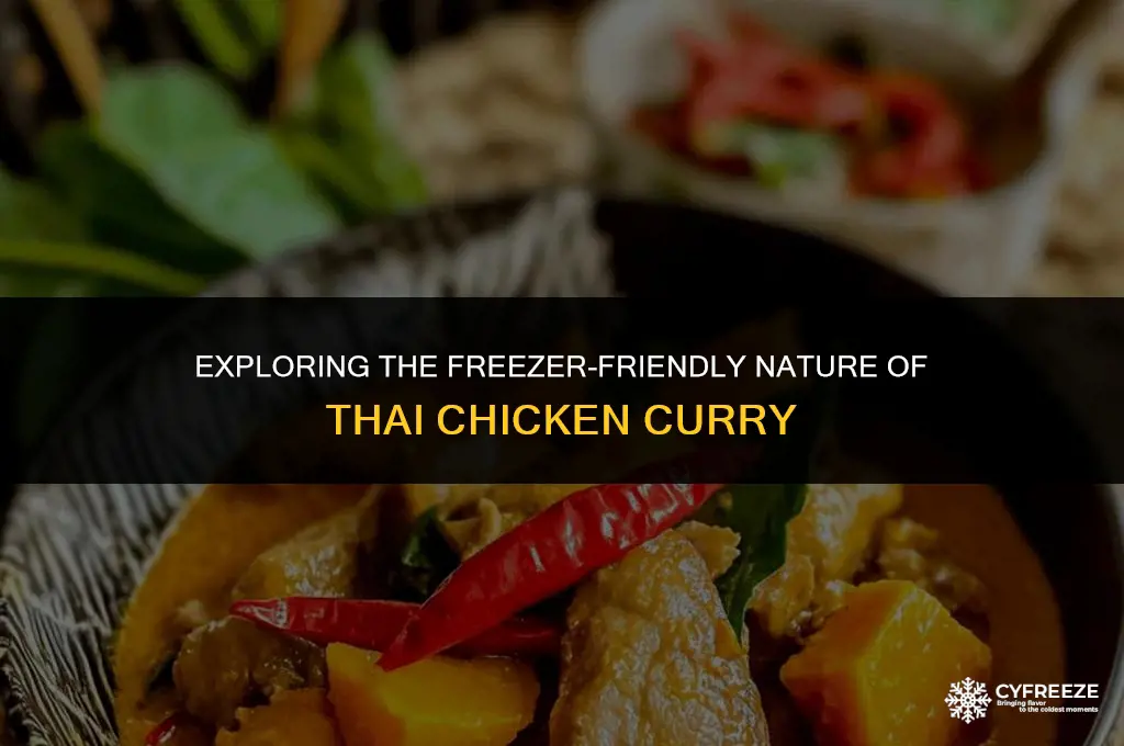 can you freeze thai chicken curry