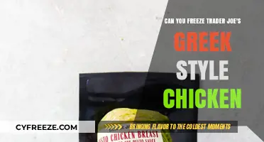Trader Joe's Greek Style Chicken: Freezing Tips and Tricks