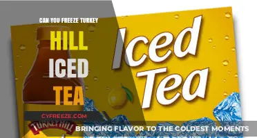 Chill Your Summer: Freezing Turkey Hill Iced Tea for Refreshing Delights