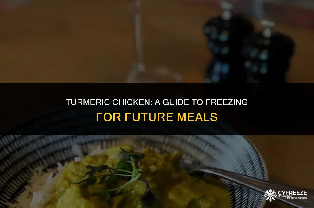 can you freeze turmeric chicken