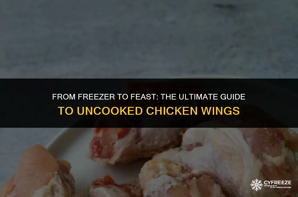 can you freeze uncooked chicken wings