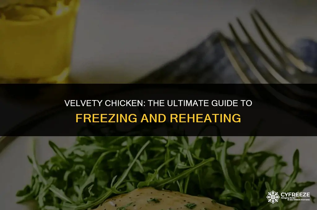 can you freeze velveted chicken