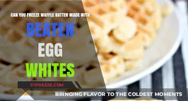 Freezing Waffle Batter with Beaten Egg Whites: Tips and Tricks