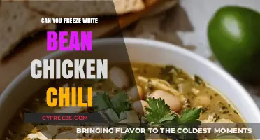 Freezing White Bean Chicken Chili: A Complete Guide